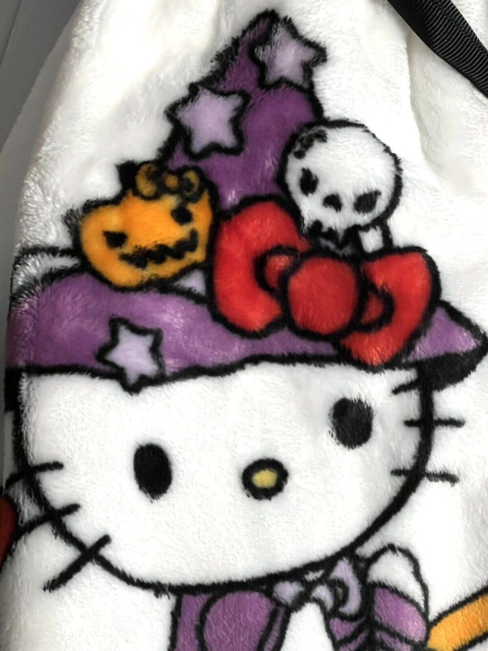 2 Hello Kitty Halloween Throw Blankets 60X70” Ghost Mummy Witch **2 Pck Set PAIR